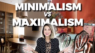 MINIMALIST vs MAXIMALIST Interior Design Styles How Much is Too Much [upl. by Rora]