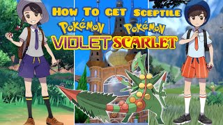 How To Get Mega Sceptile In Pokémon Scarlet And Violet [upl. by Lenhard]