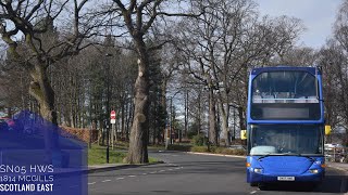 McGills 1814 Scania N94UD OmniDekka SN05 HWS  Stirling uni to Stirling [upl. by Obel]