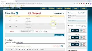 Tabroomcom Judge Tutorials  2  Using Online Ballots [upl. by Lavelle301]
