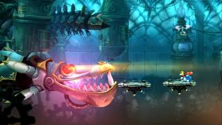 Rayman Legends 100 Walkthrough Part 23  World 4 Boss  A Madmans Creation [upl. by Eydnarb]