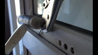 How to open a broken uPVC window lock [upl. by Anna]