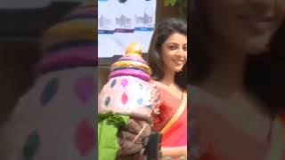 Kandangi kajal Agarwal solo steps Jilla Vijaykajal Jilla movie shooting shooting ytshorts [upl. by Einaled]