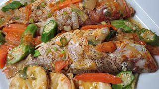 Jamaican style Steam Fish [upl. by Ennybor]