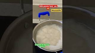 milk powder wasted successfully 🤡 dont try this at home medico hostel cooking viralshorts [upl. by Nniw]