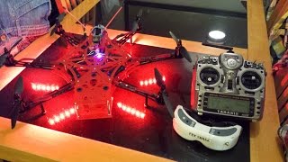 Hobbyking Scarab V3 550 Hexacopter Build amp Test Flight [upl. by Radcliffe]