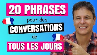 20 Phrases Essentielles pour des Conversations Quotidiennes [upl. by Herwin38]