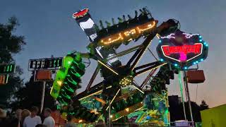 Kermis Heemskerk 2024  Wat korte shots van attracties [upl. by Dodds]