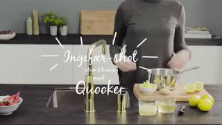 Ingefærshot med citron amp honning og Quooker [upl. by Weinstein]