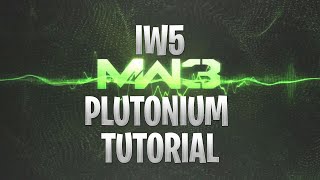 How To Install IW5 MW3 Plutonium W Controller Setting In 2020 [upl. by Aleakcim]