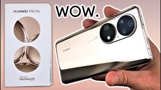 Huawei P50 Pro UNBOXING and Initial REVIEW  Legend Reborn [upl. by Enitsyrk]