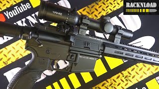 Tippmann Elite L Fluted M4 22 FULL RACKNLOAD REVIEW [upl. by Low675]