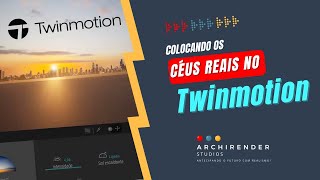 🟥ATUALIZADO Colocando os Céus Reais Skydome no Twinmotion [upl. by Sidran427]