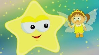 Star Light Star Bright  Nursery Rhyme  HooplaKidz TV [upl. by Sidwell]