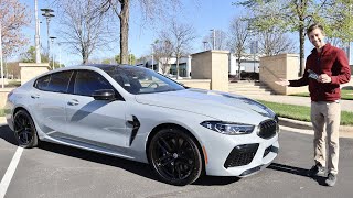 2023 BMW M8 Competition Gran Coupe POV Start Up Exhaust Test Drive Walkaround and Review [upl. by Ailegnave]