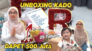 29 TAHUN UNBOXING SEMUA KADO [upl. by Eniala774]