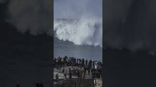 Quem você levaria para assistir às ondas Gigantes de Nazaré assim de pertinho [upl. by Nehpets]