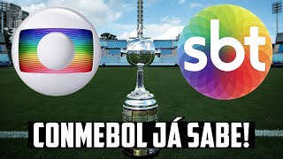 CONMEBOL já sabe quem FICARÁ com a LIBERTADORES GLOBO ou SBT [upl. by Siuol308]