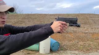 Sig P229 Target transition work [upl. by Ynoble]