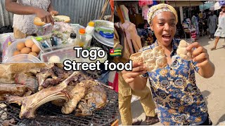 Street Food tour in Togo 🇹🇬 West Africa  Cost of living  African village Life [upl. by Catrina]