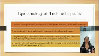 Trichinella Species [upl. by Oslec]