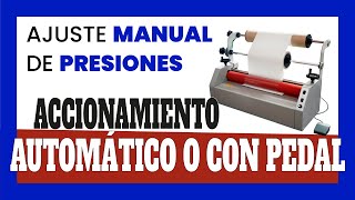 ✅ Laminadora de papel PROFESIONAL montadora Champion 650 R [upl. by Crescentia]