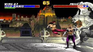 Ultimate Mortal Kombat 3 Liu Kang [upl. by Ennovehs]