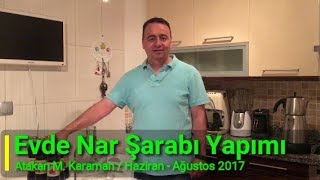 Evde Nar Şarabı Yapımı [upl. by Zia]