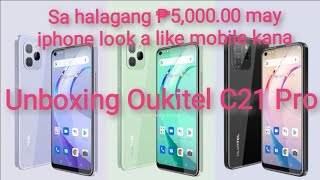 unboxing oukitel c21 pro [upl. by Ayokal]