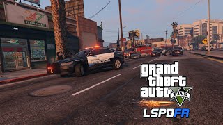 LSPDFR SERGEANT PATROL STORE ROBBERY IN LOS SANTOS👮😮 GTA 5 Lspdfr Mod 🔥 [upl. by Eciryt]