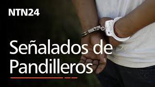 14 colombianos fueron detenidos en El Salvador y son señalados de pertenecer a pandillas [upl. by Ceporah]