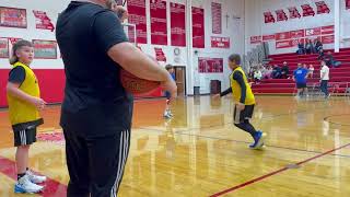 5th Grade LaMonte Boys Vs Cole Camp Blue basketball basketballgame [upl. by Ettenauq]