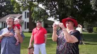 Military sons surprise parents by coming home and marching in hometown 4th of July parade [upl. by Fernand]