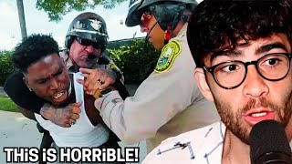 Tyreek Hill Released Arrest Footage Is Horrible  Hasanabi Reacts [upl. by Witkin]