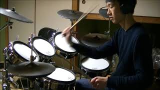 Lupin the 3rd Theme drums cover [upl. by Dnomsad]