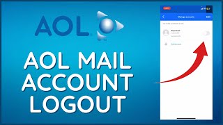 How to Log Out AOL Mail Account using iPhone 2024 AOL Mail Account Sign Out on iOS Device [upl. by Ymma]