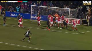 DRAMATIC FINISH  LARNE V GLENTORAN HIGHLIGHTS  2024 COUNTY ANTRIM SHIELD FINAL [upl. by Leventhal60]