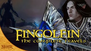 The Complete Travels of Fingolfin  Tolkien Explained [upl. by Eadrahc773]