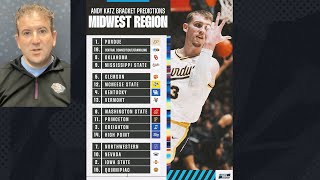 Bracketology Andy Katzs first bracket predictions of March 2024 [upl. by Brie]