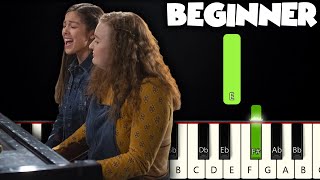 Wondering  Olivia Rodrigo Julia Lester  BEGINNER PIANO TUTORIAL  SHEET MUSIC by Betacustic [upl. by Braca799]