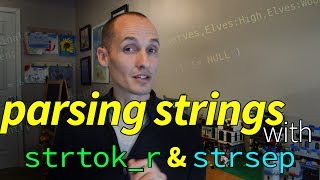 More C string parsing with strtokr strsep and strdup [upl. by Endaira]