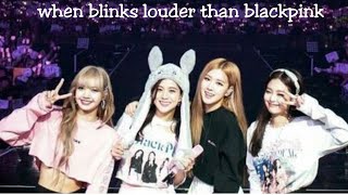 when blinks singing blackpinks songs amp louder than BLACKPINK [upl. by Augustus]