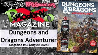 Dungeons amp Dragons Adventurer 45 Hatchette Partworks August 2024  Modern Magazine [upl. by Gnoht]