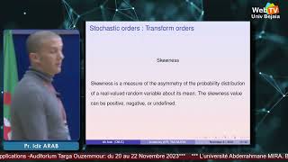 quotComparing Random Variables The Theory and Applications of Stochastic Ordersquot by Pr Idir ARAB [upl. by Gollin]