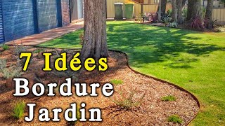 7 Idées de Bordure de Jardin Facile à poser 1 en Bonus 😜 [upl. by Mcdermott]