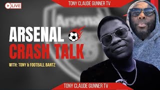 Arsenal CrashTalk SE1 EP 8 Arsenal Therapy footballbantzchannel TonyclaudeGunnerTV [upl. by Ingmar]