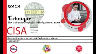 CISA Review Questions Answers amp Explanations Domain 1  How to read CISA Review Question Manual [upl. by Natlus]