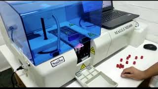 SISTEMA DE INMUNOENSAYO POR QUIMIOLUMINISCENCIA  MOD MAGLUMI 600 MARCA SNIBE DIAGNÓSTICA [upl. by Stelle432]