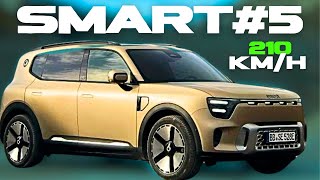 Smart 5 AllElectric SUV to Begin PreSale on September 20 [upl. by Abeu]