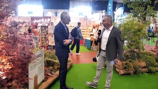 Premier jour du Salon Habitat et Jardin à Savoiexpo [upl. by Gnanmas]